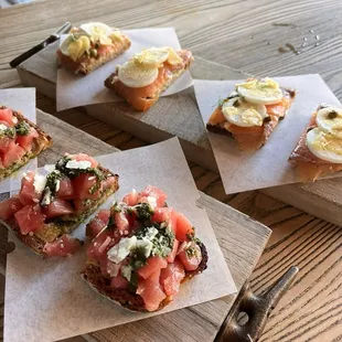 Smoked Salmon Tartine