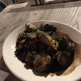 Roasted Brussels Sprouts, Pancetta and Vinegar