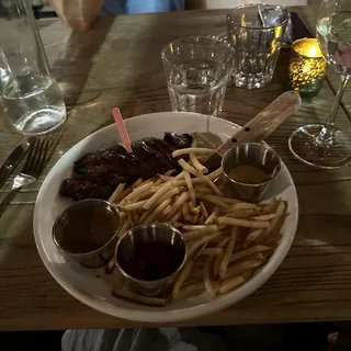 Steak Frites Dinner Plate