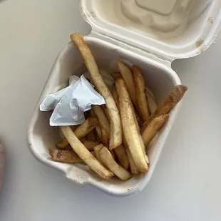 Side of fries ($4.00) not worth it