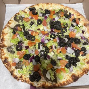 Gyro Pizza