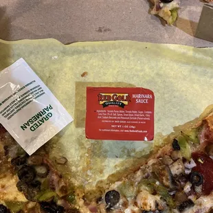 Three dollars for a side of marinara a little much