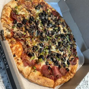 pizza, food