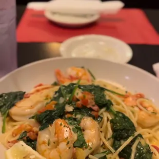 Shrimp Florentine