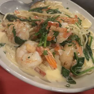 Shrimp Florentine