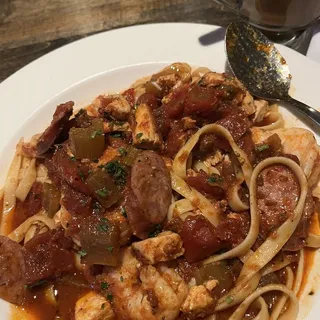 Fettuccine Jambalaya