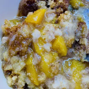 The best peach cobbler that you ever tasted!!!