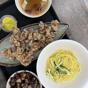 Tangsooyuk and ganjjajang