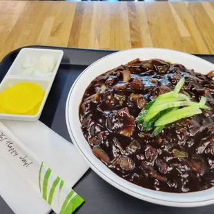 Pretty tasty but the sauce was thinner than I'd like. Taste great though