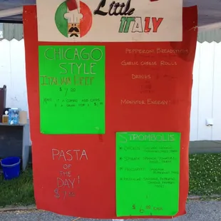 Little Italy booth
