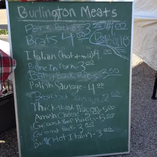 Burlington meats. Bacon !