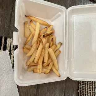 Fries or lack of