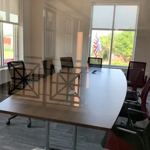 One of the smaller conference rooms.