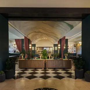 pizza, interior