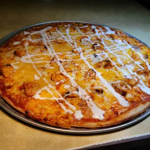 Buffalo Chicken Pizza