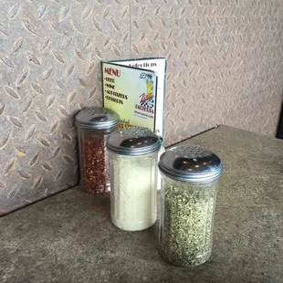 a variety of spices