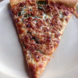 Bacon and spinach!