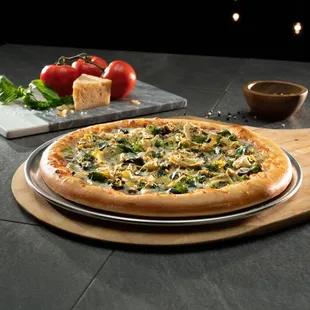 pizza, food