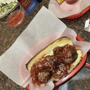 8&quot; Italian Meatball Hoagie