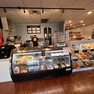 Full front w the small menu on back wall.