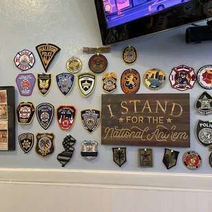 Police firefighter first responders always recognized here