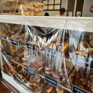 FRESH BAGELS!! Mmmm they smell divine!!