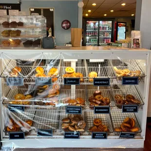 All the bagel options