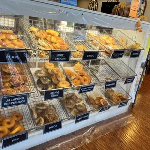 Bagel selection