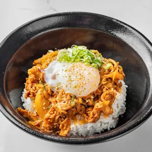 spicy pork bowl