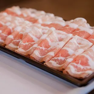 Thinly Sliced Pork Belly