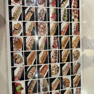 Menu update April 2022