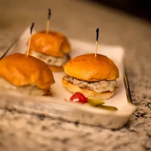 Art &amp; Soul, the restaurant next door, has small plates available from a pickup window.