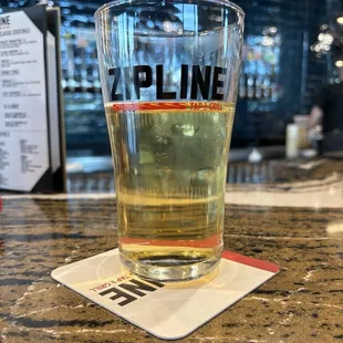 At least I had a drink....