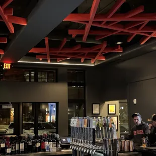 The Lounge at Zipline Tap &amp; Grill ("Fiddlesticks").