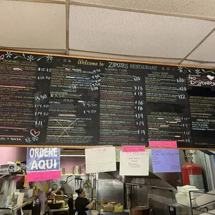 Updated the menu since last menu pic on Yelp was from four years ago.