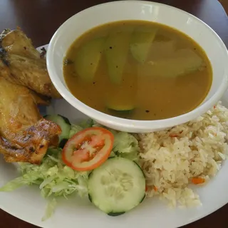 Sopa de Gallina India