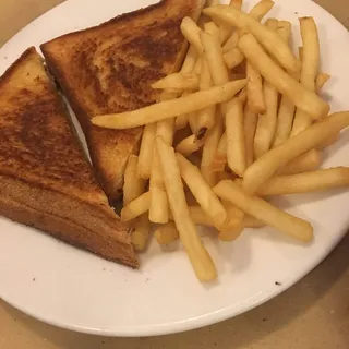 Keiki Grilled Cheese (combo)