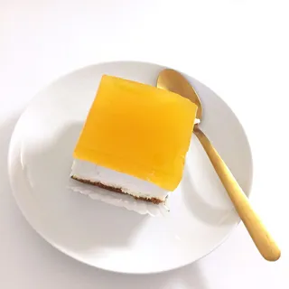 Strawberry Gelatin Cream Cheese Square