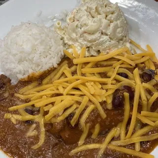 Chili Burrito Plate