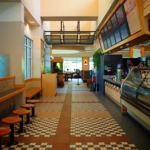sushi and sashimi, interior