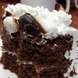 Slice of Haupia Cake
