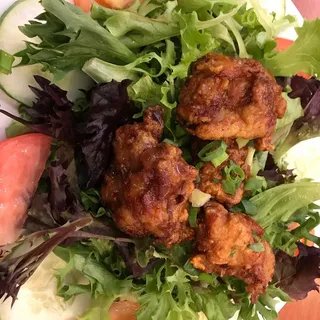 Korean Fried Chicken Salad