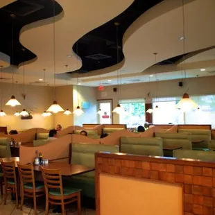 sushi and sashimi, interior