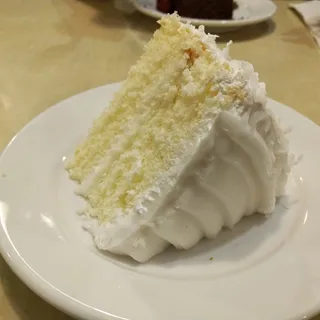 Slice of Haupia Cake