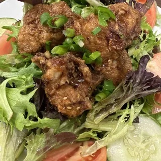 Korean Fried Chicken Salad