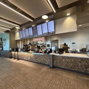 Indoor order counter