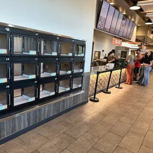 Very efficient take out now!