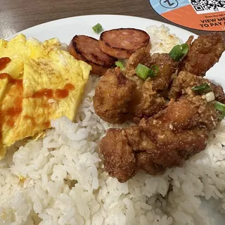 Korean Fried Chicken Breakfast