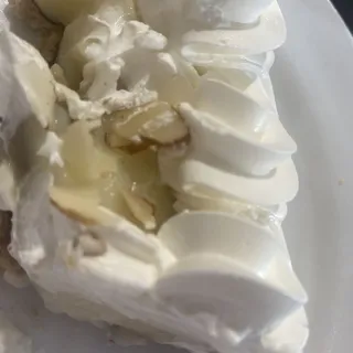 Slice of Banana Cream Pie