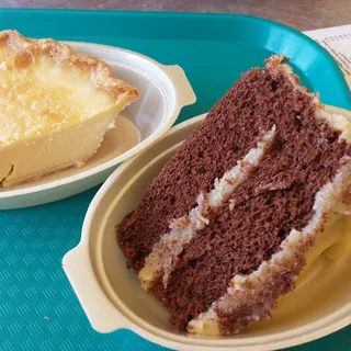Slice of Chantilly Cake